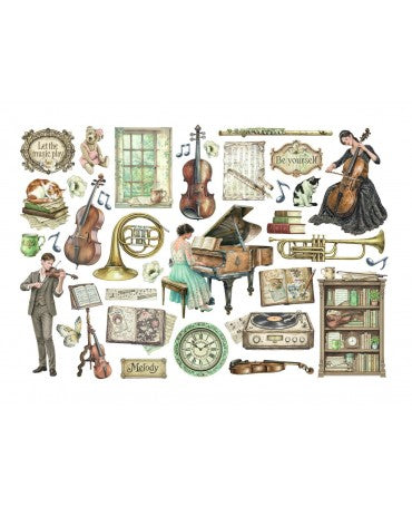 Ephemera Stamperia Symphony 2