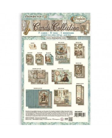 CARDS COLLECTION Stamperia Symphony 2