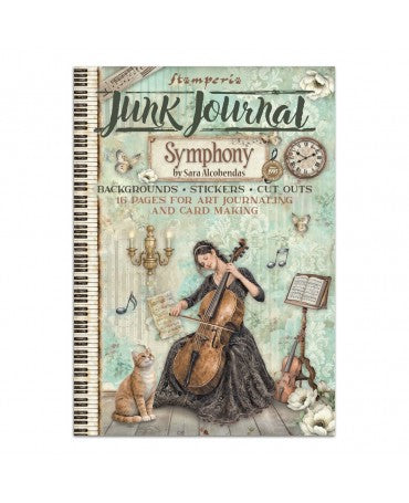 JUNK JOURNAL STAMPERIA Symphony 1