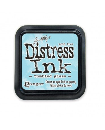 Tinta Distress Ink Pad Tumbled Glass 1