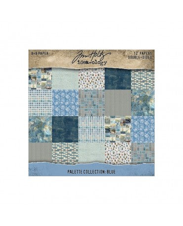 Colección 20x20 Tim Holtz Blue 1