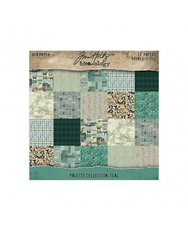 Colección 20x20 Tim Holtz Teal 1