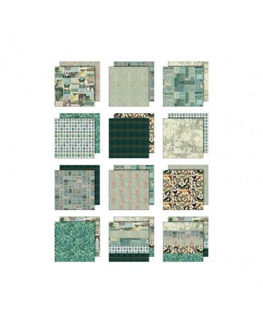 Colección 20x20 Tim Holtz Teal 2