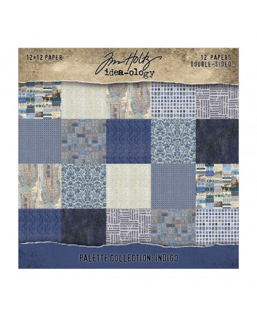 Colección 30x30 Tim Holtz Indigo 1