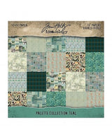 Colección 30x30 Tim Holtz Teal 1