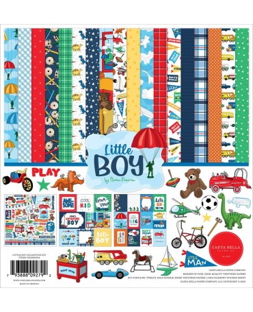 COLECCIÓN 30x30 CARTA BELLA Little Boy 1