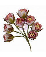 FLORES PRIMA Buttons & Keepsakes Flowers Tattered Millinery 1