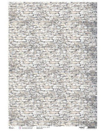 Papel Arroz CIAO BELLA A3 Piuma Stone wall 1
