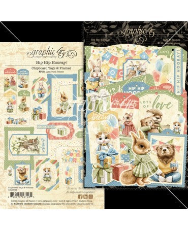 Tags & Frames Graphic 45 Hip Hip Hooray 1