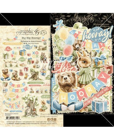 Ephemera Graphic 45 Hip Hip Hooray 1