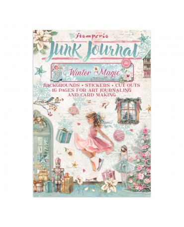 JUNK JOURNAL STAMPERIA Winter Magic 1