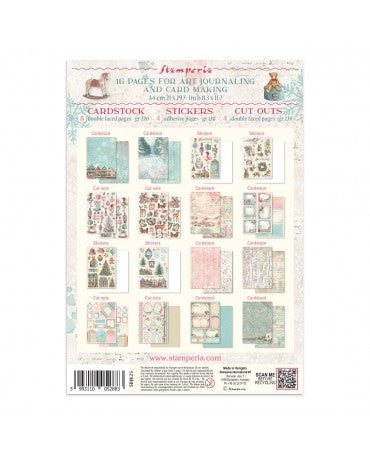 JUNK JOURNAL STAMPERIA Winter Magic 2
