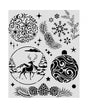 STENCIL Stamperia 20x25cm Christmas Balls 1