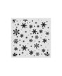 STENCIL Stamperia 12x12 cm Christmas Snowflakes Pattern 1