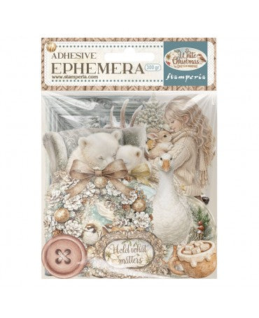 Ephemera Stamperia White Christmas 1