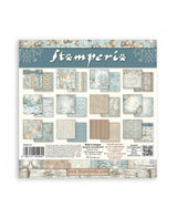 COLECCIÓN 20X20 STAMPERIA Background White Christmas 2