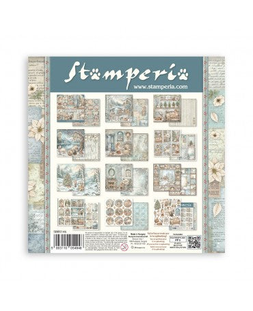 COLECCIÓN 20X20 STAMPERIA White Christmas 2