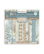COLECCIÓN 30x30 STAMPERIA Background White Christmas 1