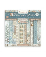 COLECCIÓN 30x30 STAMPERIA Background White Christmas 1