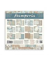 COLECCIÓN 30x30 STAMPERIA Background White Christmas 2