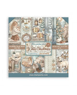 COLECCIÓN 30x30 STAMPERIA White Christmas 1