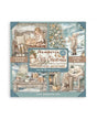 COLECCIÓN 20X20 STAMPERIA MAXI PAD 22 hojas White Christmas 1