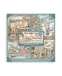COLECCIÓN 30X30 STAMPERIA MAXI PAD 22 hojas White Christmas 1