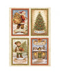 Papel arroz Stamperia A4 Silent Night 4 cards 1