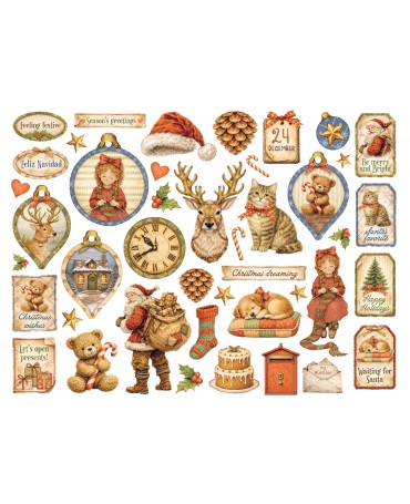DIE CUTS STAMPERIA Silent Night 2