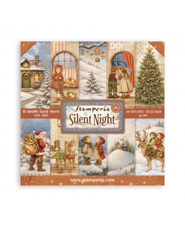 COLECCIÓN 30x30 STAMPERIA Silent Night 1