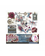 RECORTABLES CIAO BELLA 15x15cm Bohemian burgundy 1