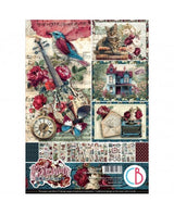 COLECCIÓN A4 CIAO BELLA Bohemian burgundy 1