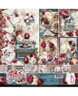 COLECCIÓN 30x30 CIAO BELLA Bohemian burgundy 1