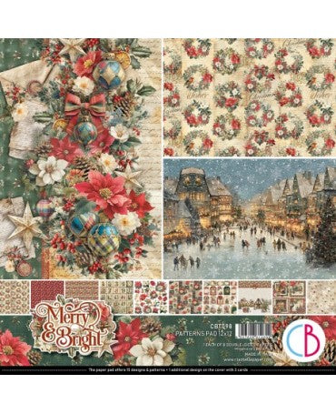 COLECCIÓN 30x30 CIAO BELLA Patterns Merry & Bright 1