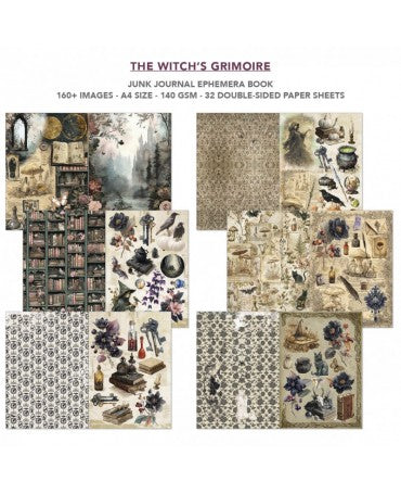 Ephemera Book A4 The witch's grimoire 2