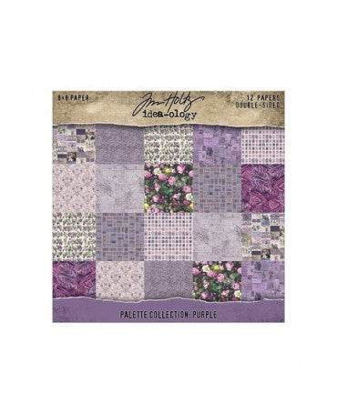 Colección 20x20 Tim Holtz Purple 1