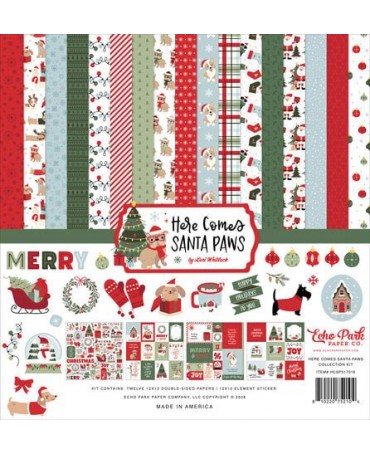 COLECCIÓN 30x30 ECHO PARK Here Comes Santa Paws 1