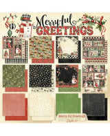 Colección 30x30 GRAPHIC 45 Merry-ful Greetings 2
