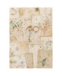 Papel arroz Stamperia A4 Flowers and Poems botanic sheets 1