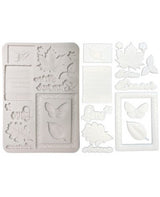 Molde STAMPERIA silicona A5 Flowers and Poems 1