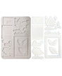 Molde STAMPERIA silicona A5 Flowers and Poems 1