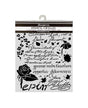 STENCIL Stamperia 20x25cm Flowers and Poems Latin Inspirations 1