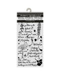 STENCIL Stamperia 12x25cm Flowers and Poems Flowers and Writings 1