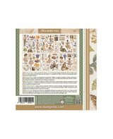 Transfer Rub On STAMPERIA 15x15 Flowers and Poems 2