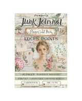 JUNK JOURNAL STAMPERIA A5 Flowers and Poems 1