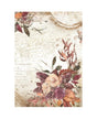 Papel arroz Stamperia A4 Our Way Bouquet 1