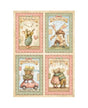 Papel arroz Stamperia A4 Cozy Family 4 Cards 1