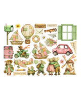 Ephemera Stamperia Cozy Family 2