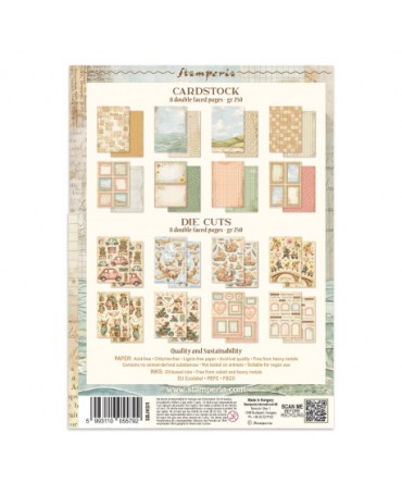 JUNK JOURNAL STAMPERIA A5 Cozy Family 2