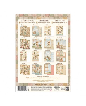 JUNK JOURNAL STAMPERIA Cozy Family 2